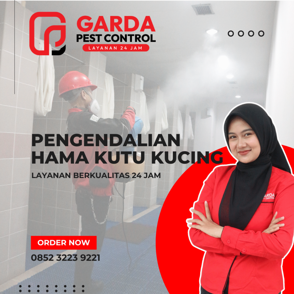 Garda Pest Control Malang: Solusi Tepat Pembasmi Tuntas Kutu Kucing dan Telurnya.