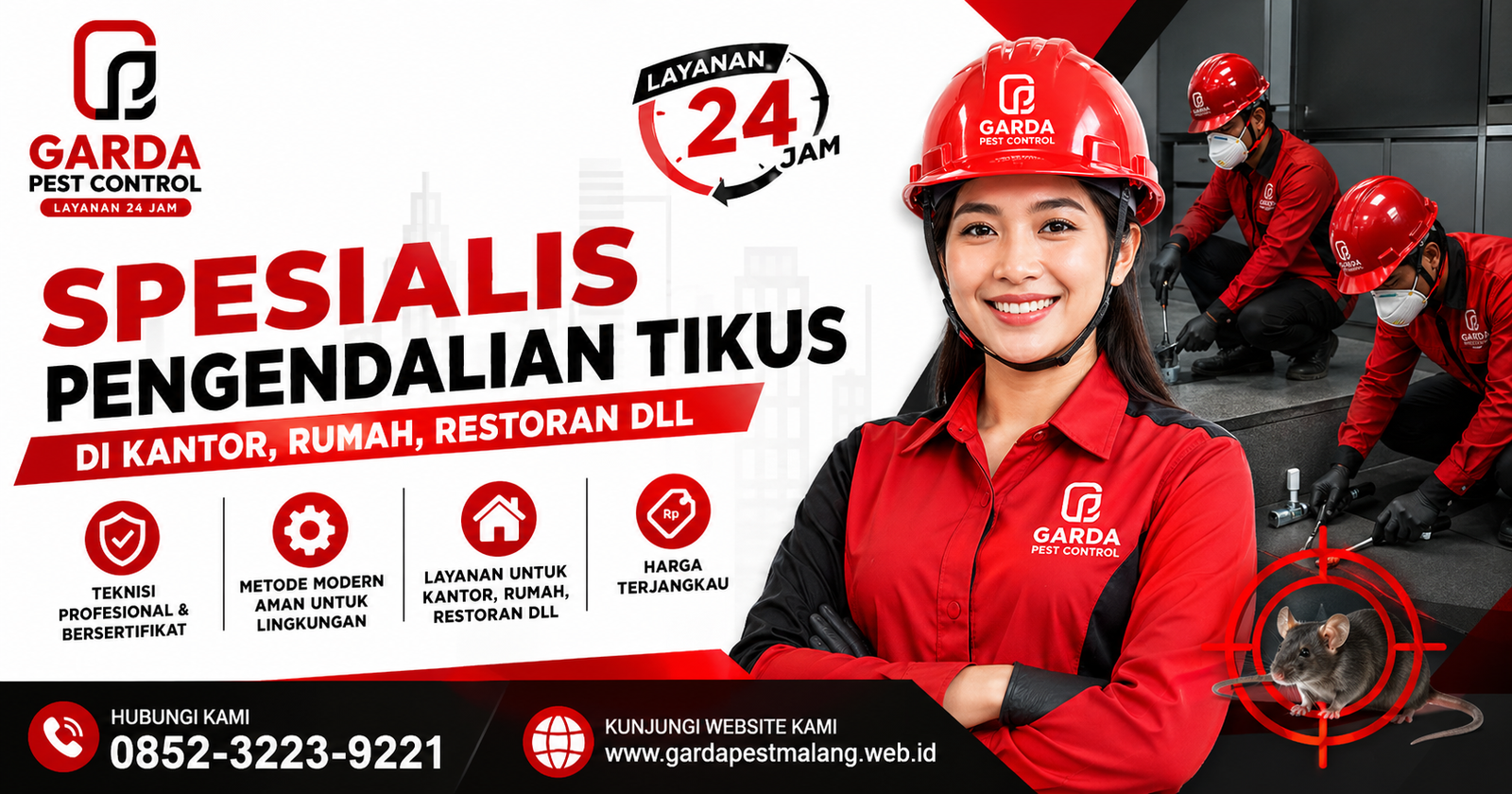 Jasa Pembasmi Tikus Rumah di Malang Jawa Timur