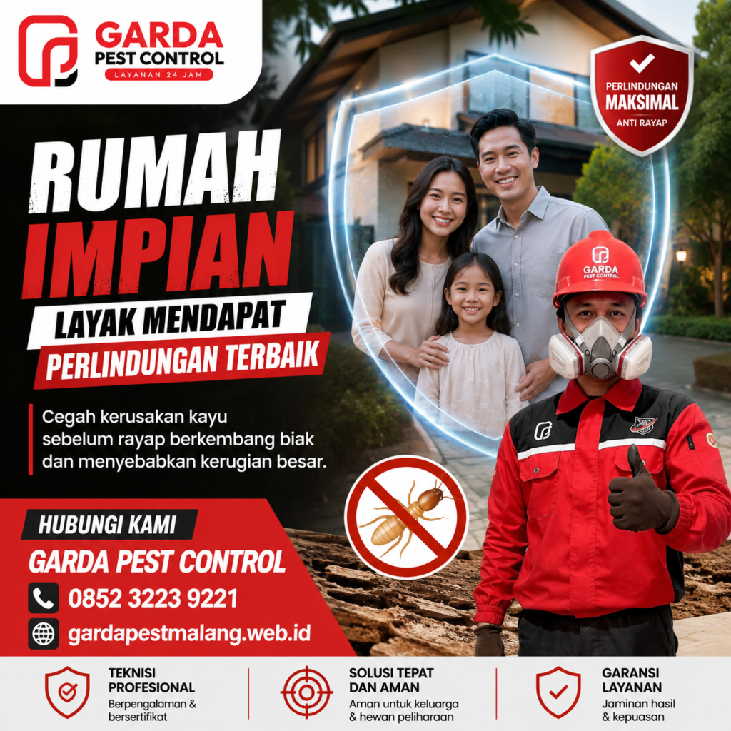Biaya Anti Rayap Pra Konstruksi Per Meter Lari Malang dan Panduan Lengkapnya