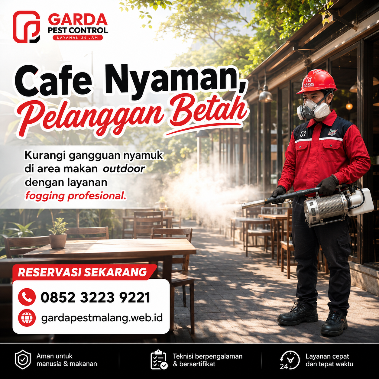 Jasa Fogging Nyamuk di Malang Bisa Bayar Pakai Kartu Kredit