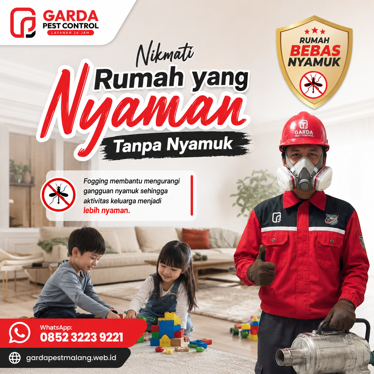 Jasa Fogging Nyamuk di Blimbing Malang Harga Terjangkau