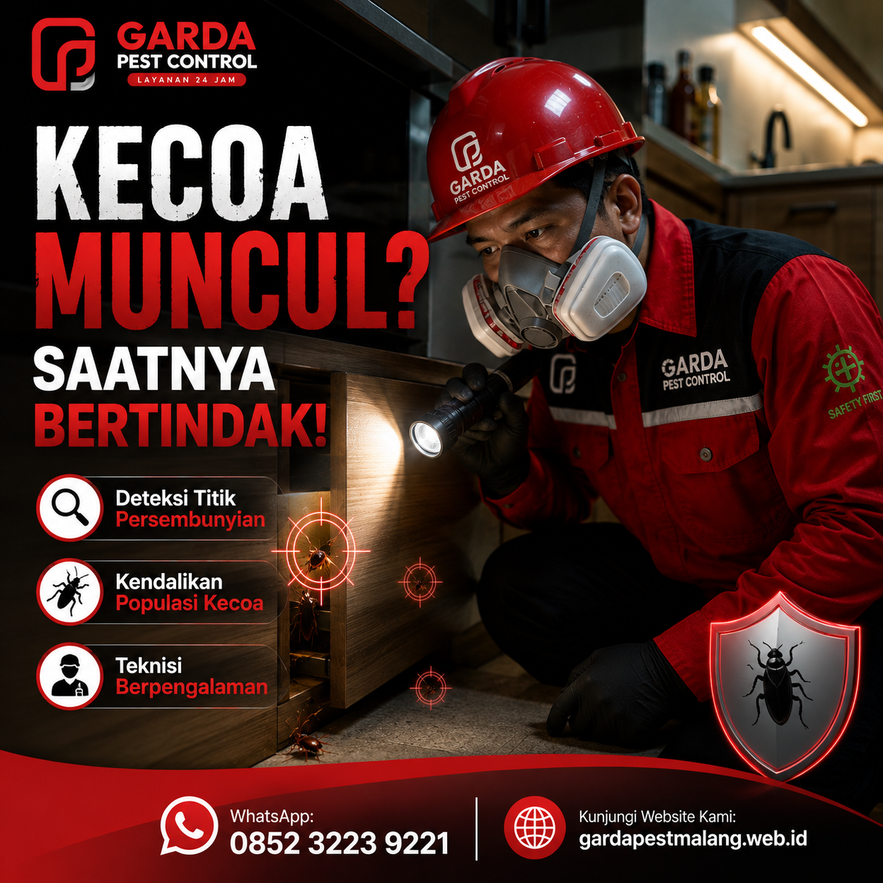 Harga Jasa Pembasmi Kecoa Malang: Panduan Biaya, Layanan, dan Cara Memilih