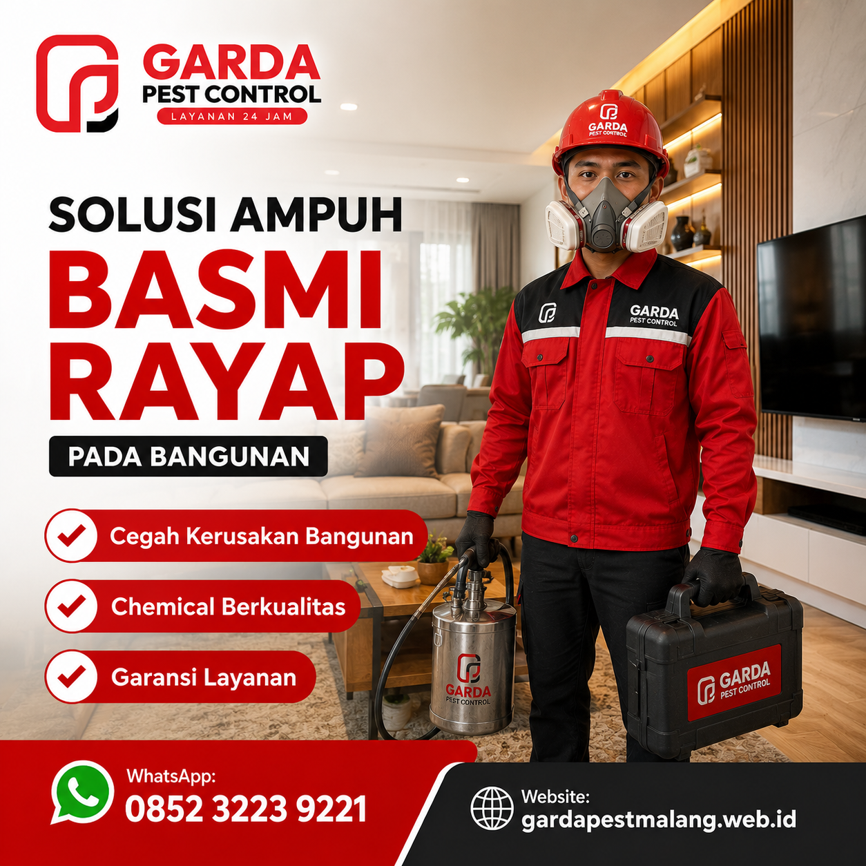 Biaya Suntik Rayap Per Meter Lari di Malang dan Panduan Lengkapnya