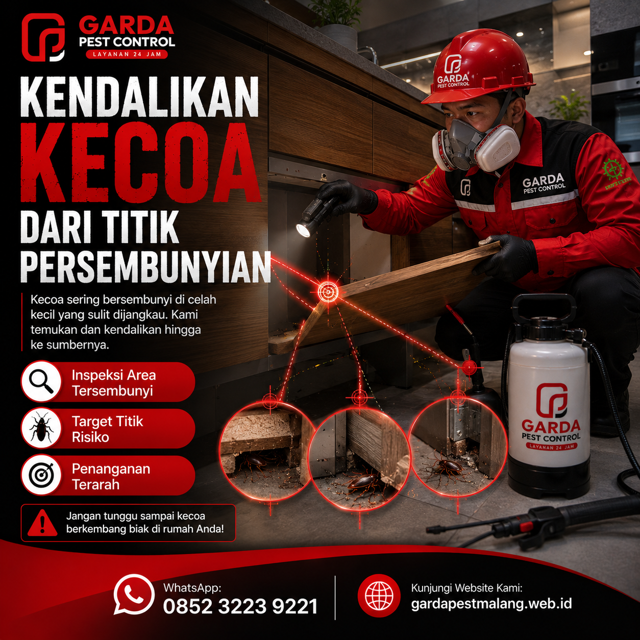 jasa pembasmi kecoa untuk apartemen dan kos di malang untuk hunian lebih bersih dan nyaman