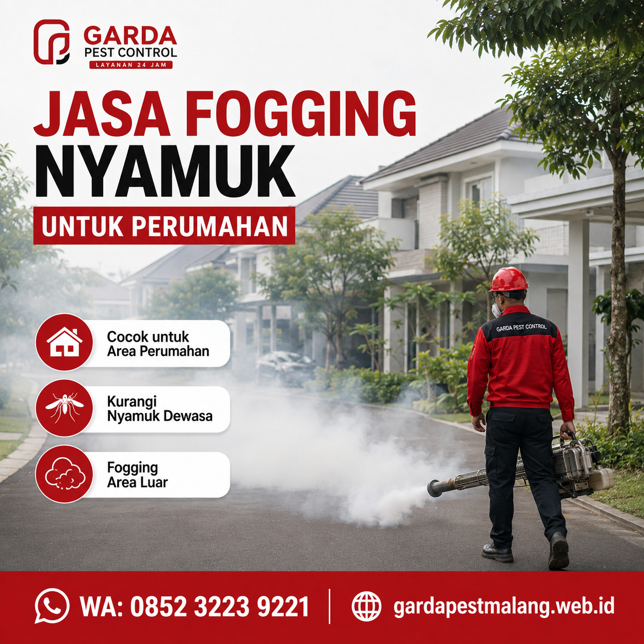 Layanan Jasa Fogging Nyamuk Perumahan Malang untuk Bebas DBD
