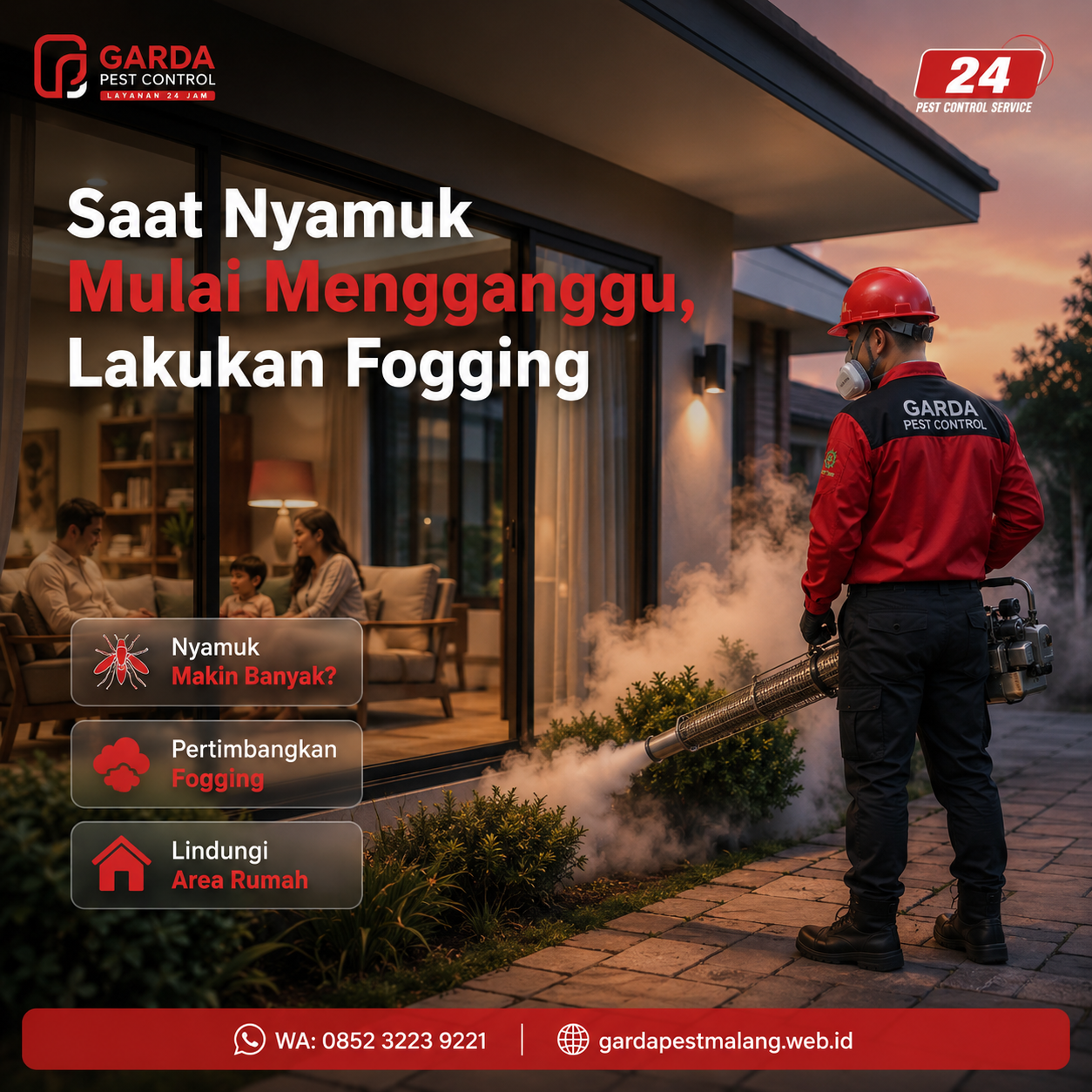 Biaya Jasa Fogging Nyamuk Per Rumah di Malang dan Detail Layanan